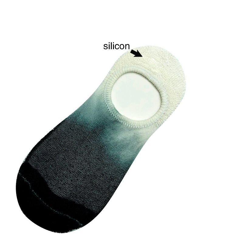 漸變運(yùn)動毛圈男式短襪