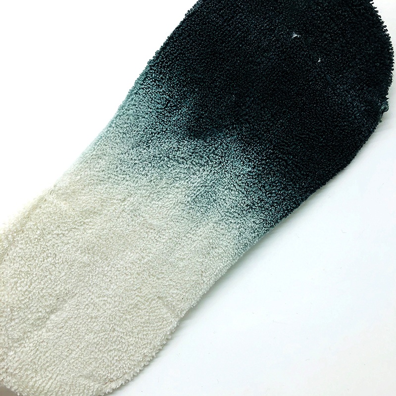 漸變運(yùn)動毛圈男式短襪