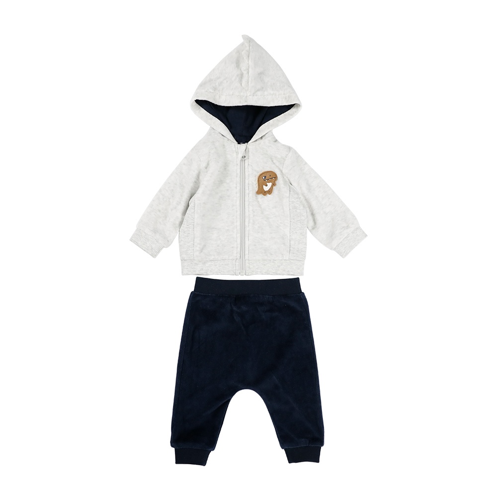 天鵝絨男嬰套裝