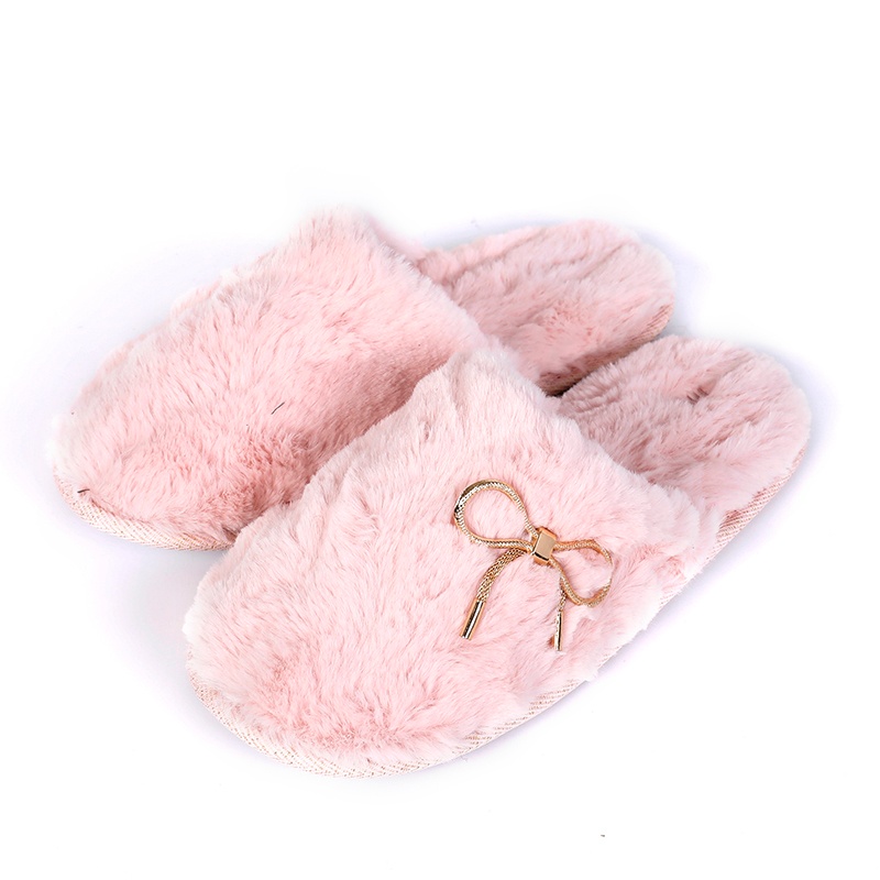 女士紡織材料半幫拖鞋