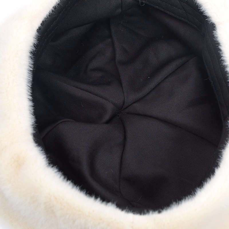 時(shí)尚保暖日常男女仿水貂毛帽子