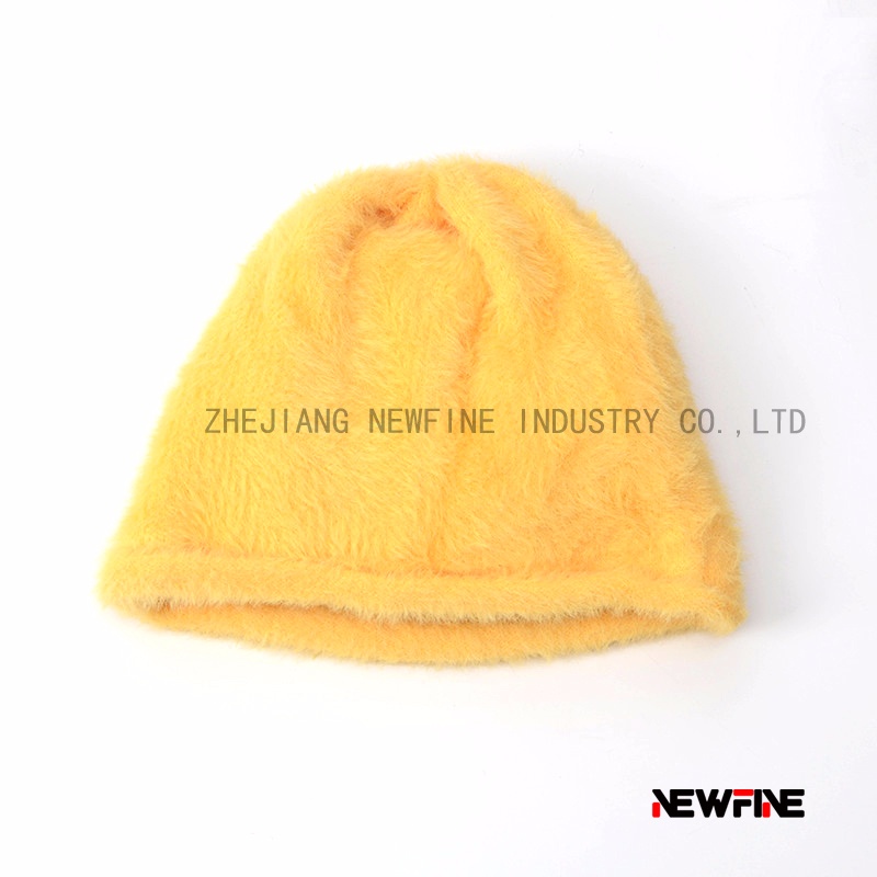 時(shí)尚保暖日常男女腈綸針織帽子